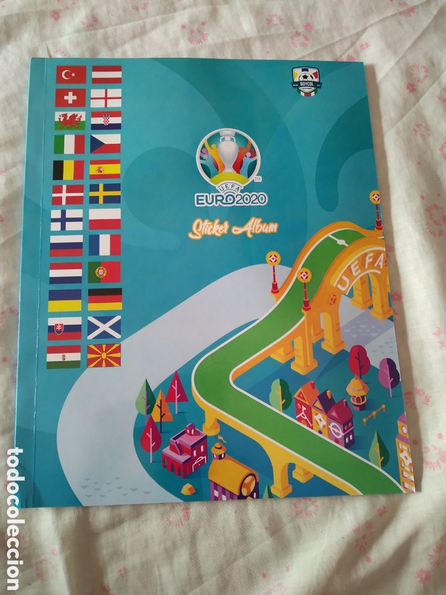 Collezionismo sportivo: ALBUM VAC&Iacute;O CROMO STICKER FUTBOL EURO 20 EUROCOPA 2020 BOYCOL COLECCIONES COLOMBIA