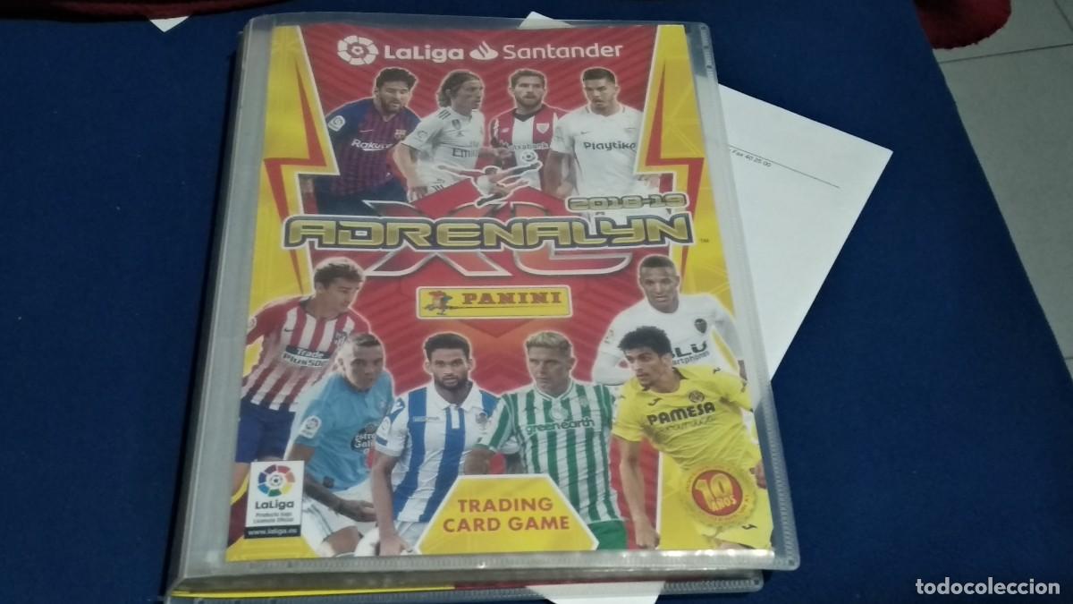 Coleccionismo deportivo: ARCHIVADOR Adrenalyn 2018-19 Liga SANTANDER Panini album vacio Liga fichas 18 19 2018 2019