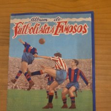 Coleccionismo deportivo: ALBUM DE FUTBOLISTAS FAMOSOS, ED. FHER, 1953.