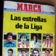 Coleccionismo deportivo: MARCA LAS ESTRELLAS DE LA LIGA 86-87 INCOMPLETO -LE FALTAN 27 CROMOS