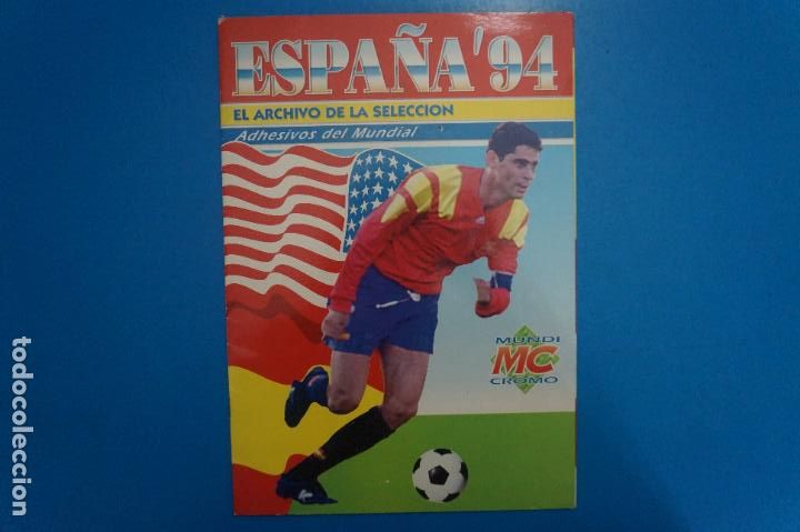 Sports collectibles: &Aacute;LBUM INCOMPLETO DE F&Uacute;TBOL USA 94 ESPA&Ntilde;A 94 DE MUNDICROMO SPORT ***LEER BIEN DESCRIPCI&Oacute;N VER FOTOS