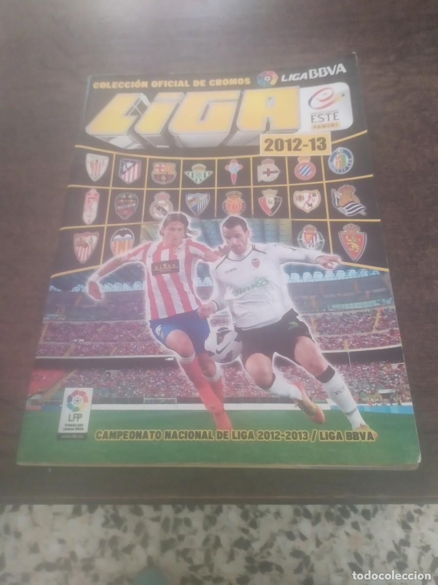 Collezionismo sportivo: &Aacute;LBUM EDICIONES ESTE 2012-13 CON 78 CROMOS PEGADOS COLECCI&Oacute;NES 12-13