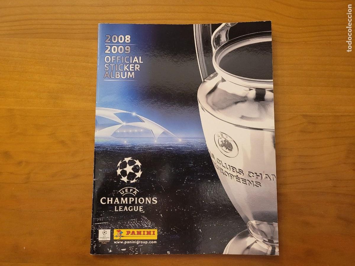 Coleccionismo deportivo: UEFA CHAMPIONS LEAGUE, 2008-2009, ED. PANINI.