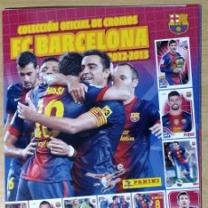 Coleccionismo deportivo: ALBUM F.C. BARCELONA PANINI TEMPORADA 2012-13 COLECCION OFICIAL