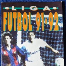Coleccionismo deportivo: LIGA FUTBOL 91 92 - BIMBO ¡ALBUM PLANCHA!