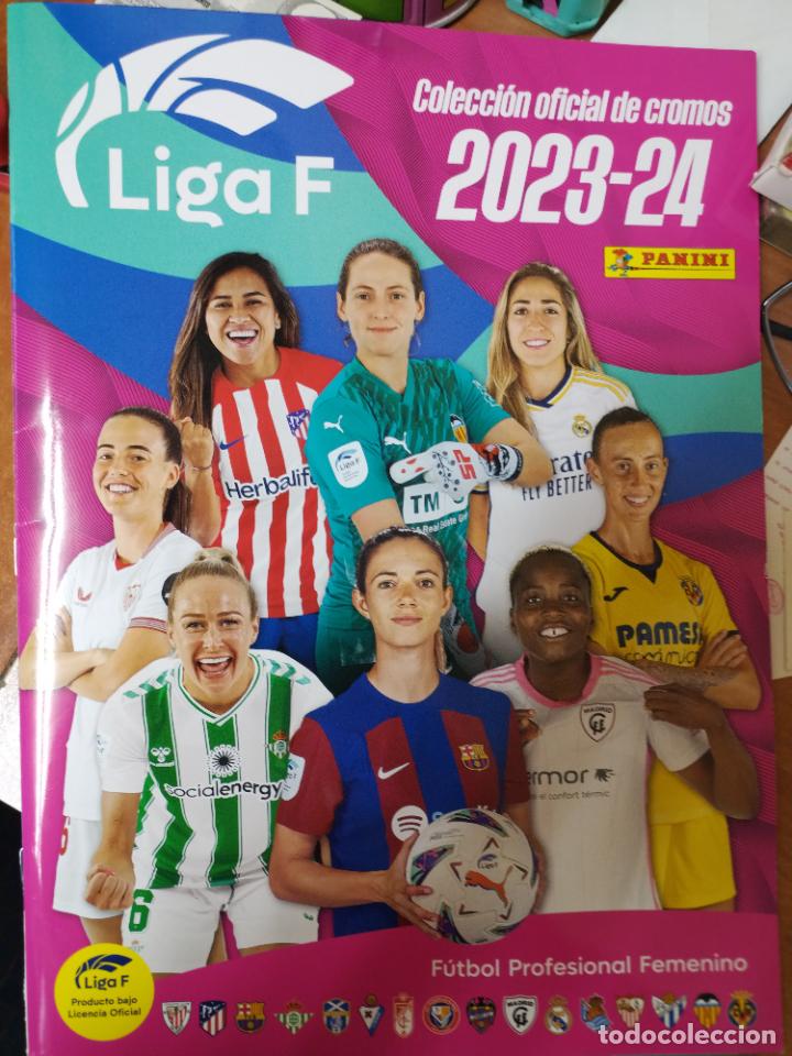 Colecionismo desportivo: ALBUM DE CROMOS LIGA F 2023-2024 NUEVO EN PLAMCHA (LIGA FEMENINO )PANINI