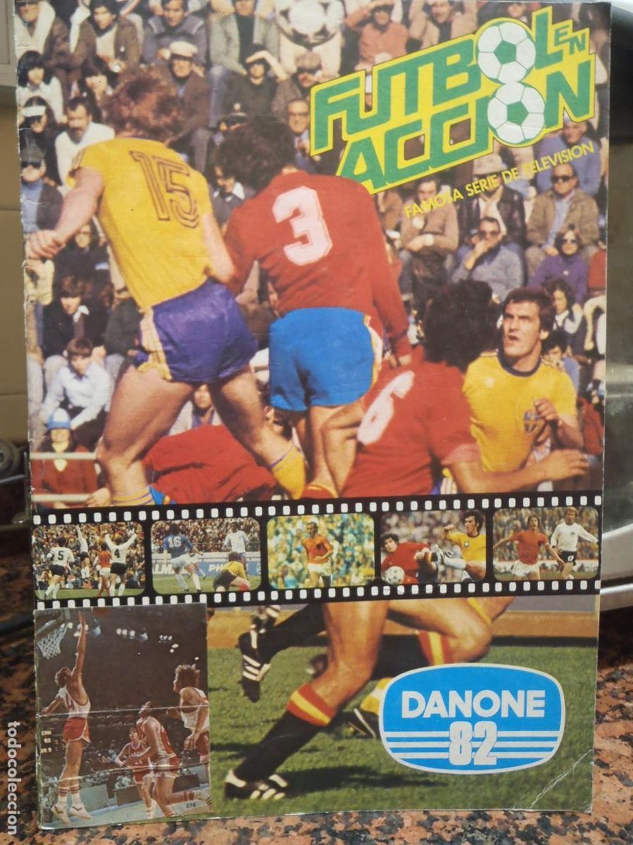 Colecionismo desportivo: FUTBOL EN ACCION - DANONE 82 -SOLO 6 CROMOS