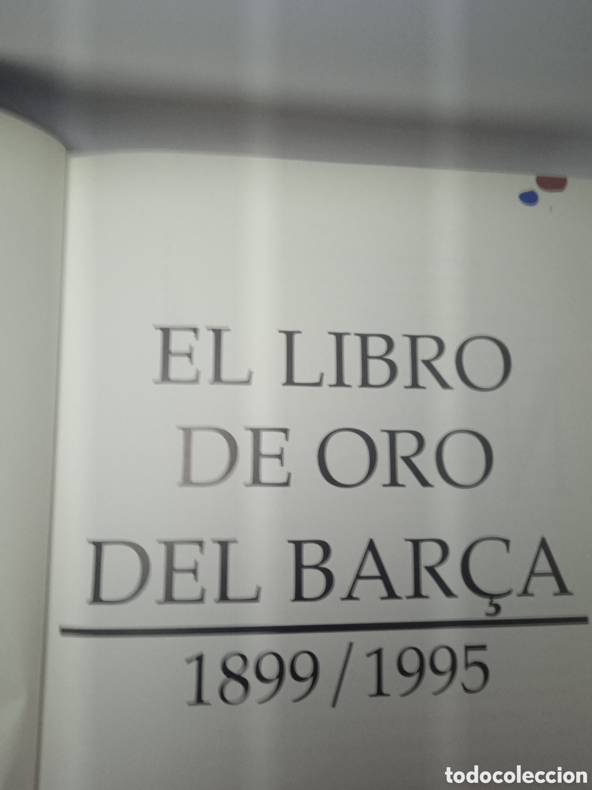 Coleccionismo deportivo: Libro de oro del barsa - Foto 2