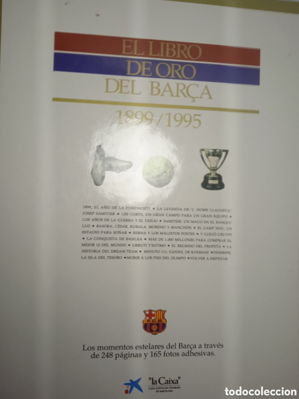 Coleccionismo deportivo: Libro de oro del barsa - Foto 3