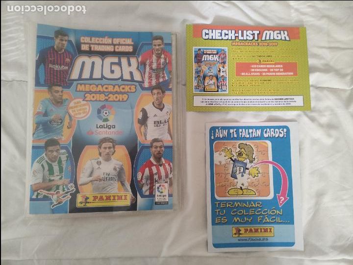 Colecionismo desportivo: ALBUM NUEVO VACIO - MEGACRACKS MGK LIGA PANINI 2018/2019 18/19