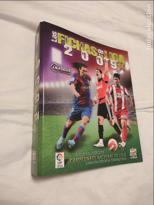 Colecionismo desportivo: ARCHIVADOR ANILLAS / ALBUM - Mundicromo Las Fichas de la Liga 2008/2009 08/09