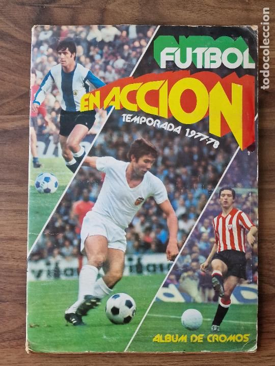 Collezionismo sportivo: ALBUM FUTBOL EN ACCION 1977 78 PACOSA