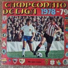 Coleccionismo deportivo: ALBUM FUTBOL CAMPEONATO LIGA 1978-79.CON 226 CROMOS.DISGRA.VER FOTOS