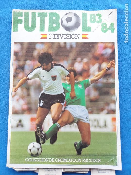 Colecionismo desportivo: ALBUM - FUTBOL 1&ordf; DIVISION 83-84