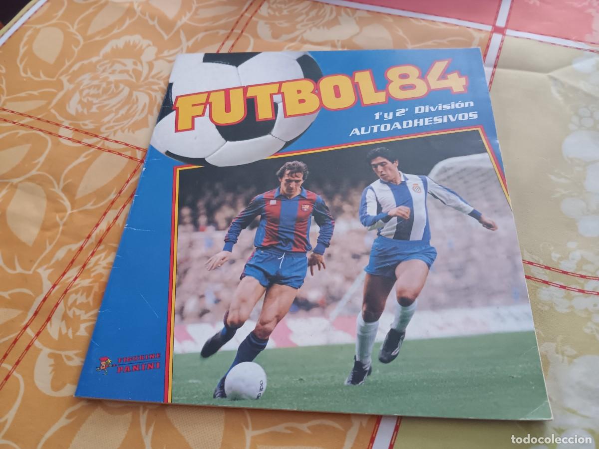 Coleccionismo deportivo: ALBUM FUTBOL 84 MUY NUEVO Y CON POCOS CROMOS