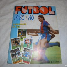 Coleccionismo deportivo: MAGNIFICO ALBUM DE CROMOS DE FUTBOL TEMPORADA 1985-86 DE LISEL,FALTAN ULTIMOS FICHAJES