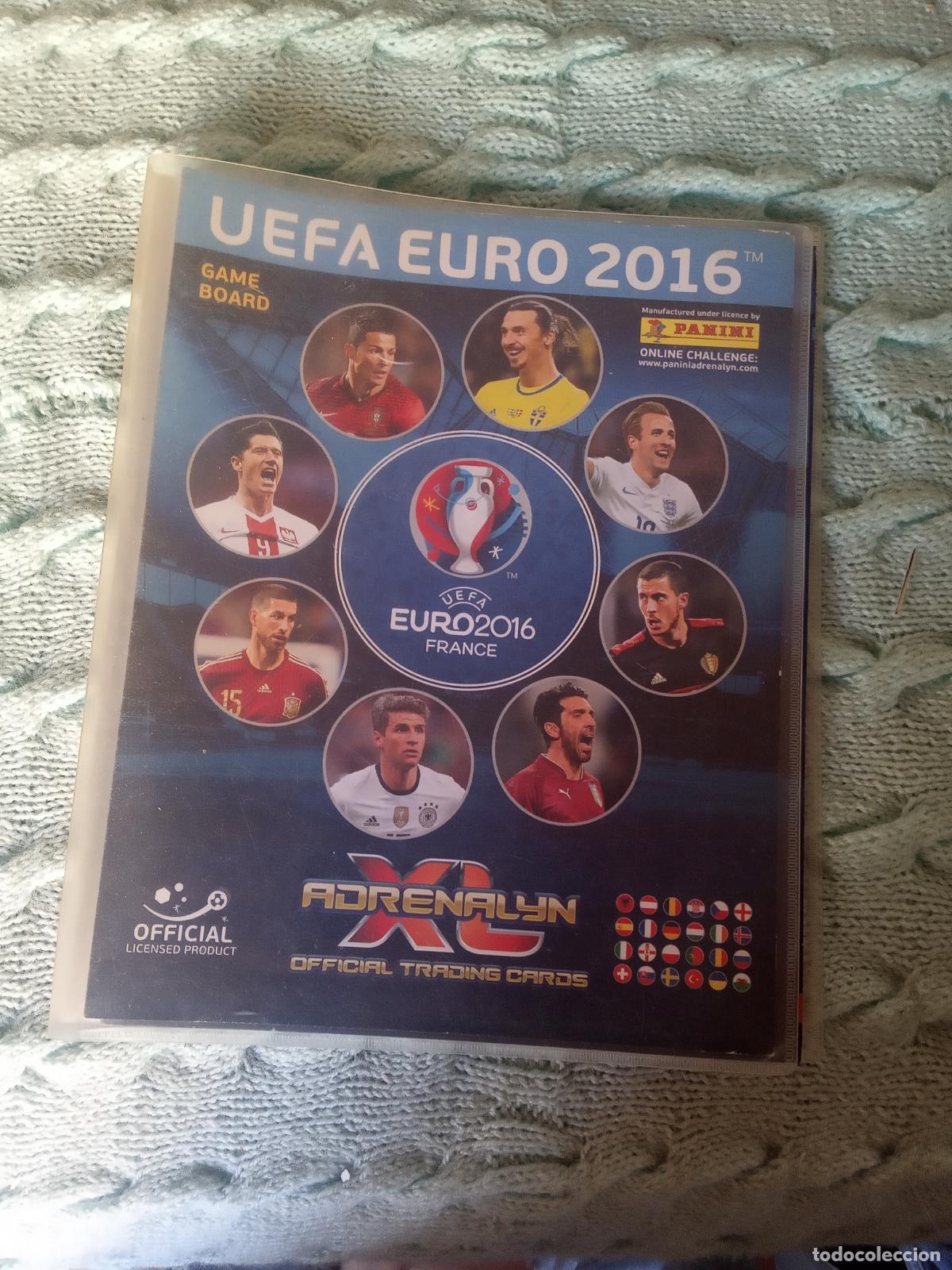 Collezionismo sportivo: ALBUM PANINI ADRENALYN EURO EUROCOPA FRANCIA 2016 CROMO FUTBOL - VACIO SIN CROMOS