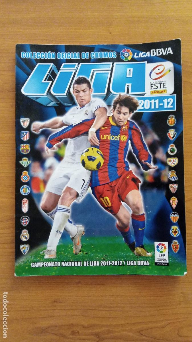Colecionismo desportivo: ALBUM DE CROMOS DE FUTBOL. CAMPEONATO NACIONAL DE LIGA 2011 - 2012. VER FOTOS