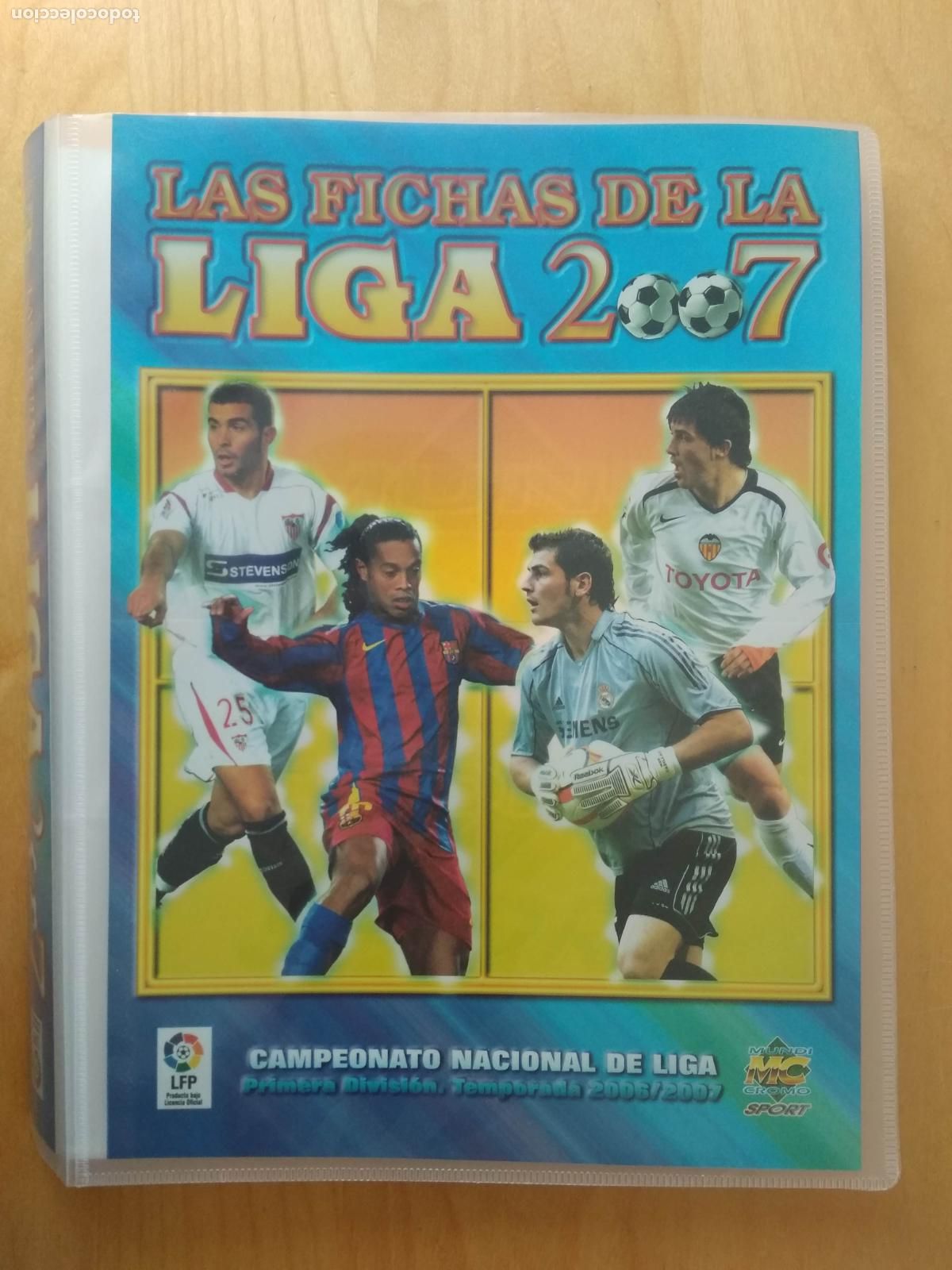 Collezionismo sportivo: ALBUM ARCHIVADOR MUNDICROMO LAS FICHAS DE LA LIGA 06 07 2006 2007 VACIO SIN NINGUN CROMO