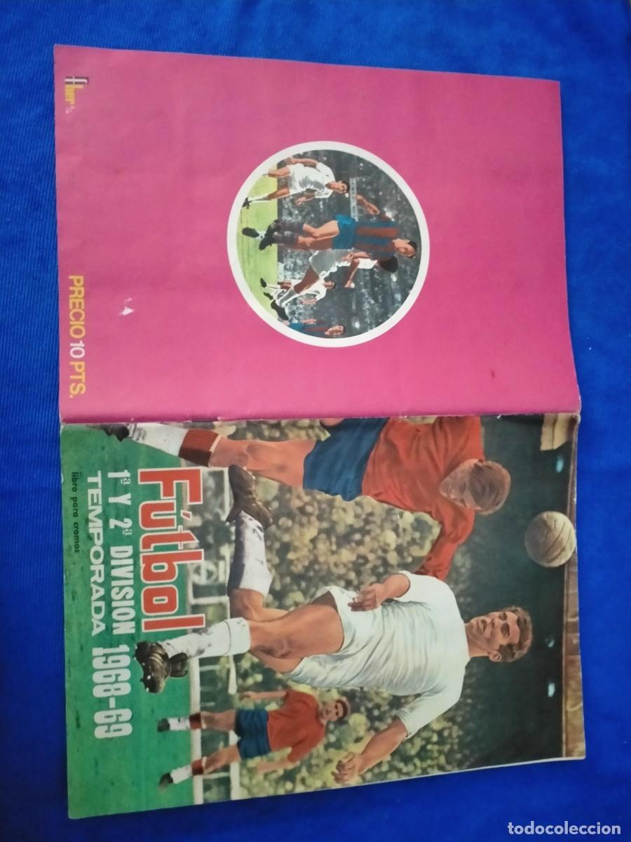 Collectionnisme sportif: album de cromos de futbol liga 1968-69-fher