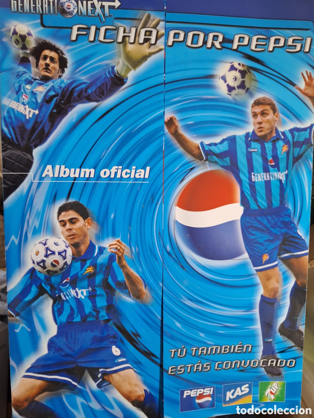 Coleccionismo deportivo: GENERATION NEXT PEPSI VACIO PLANCHA - Foto 1