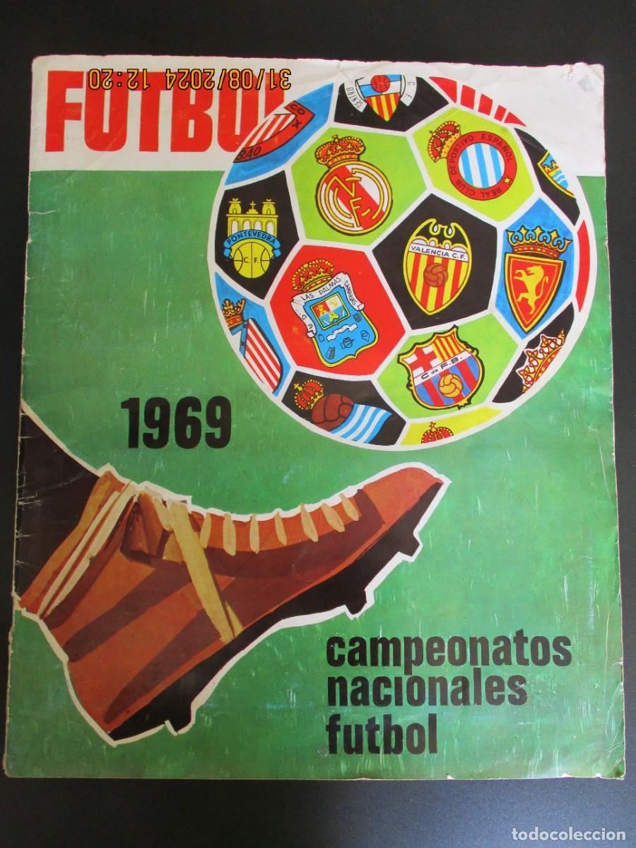 Collezionismo sportivo: CAMPEONATOS NACIONALES FUTBOL. COMPLETO,( FALTA 1 CROMO )1969, ED. RUIZ ROMERO