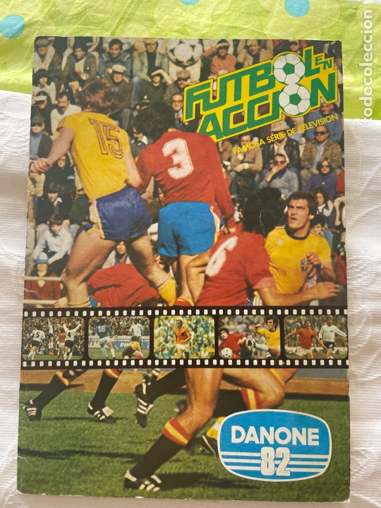 Collezionismo sportivo: Album cromos futbol en acci&oacute;n.mundial 1982.danone