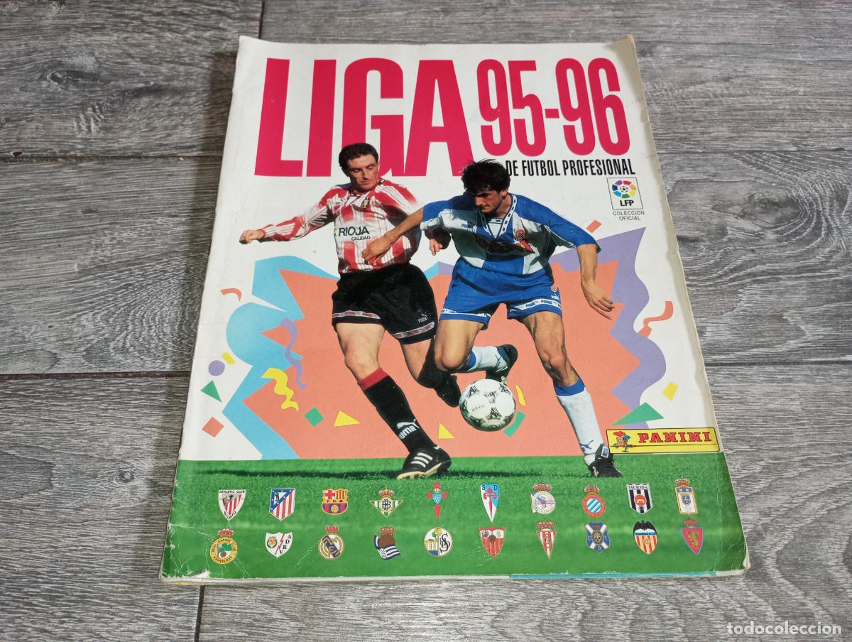 Coleccionismo deportivo: Album cromos futbol liga 95 96