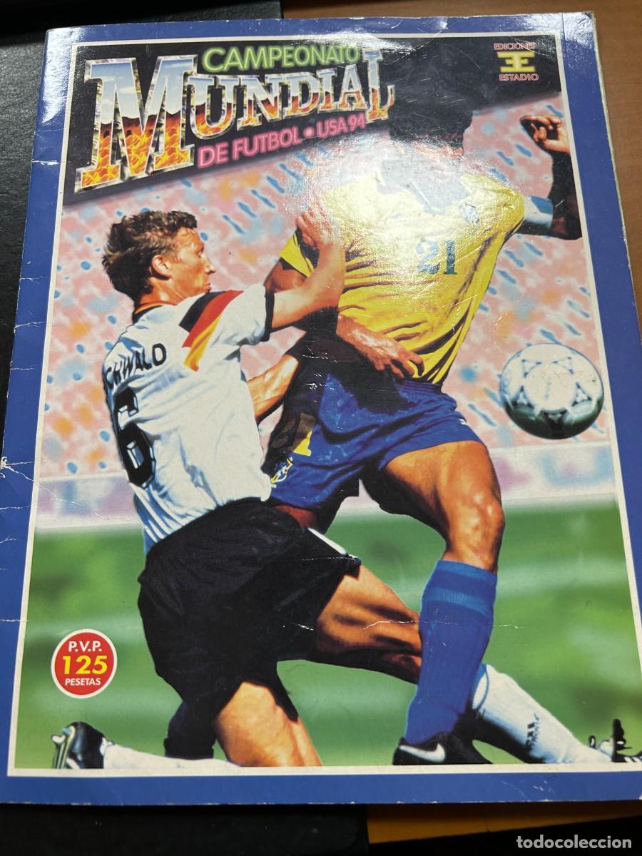 Sports collectibles: campeonato mundial de futbol usa 94 vacio no tiene ningun cromo pegado nunca