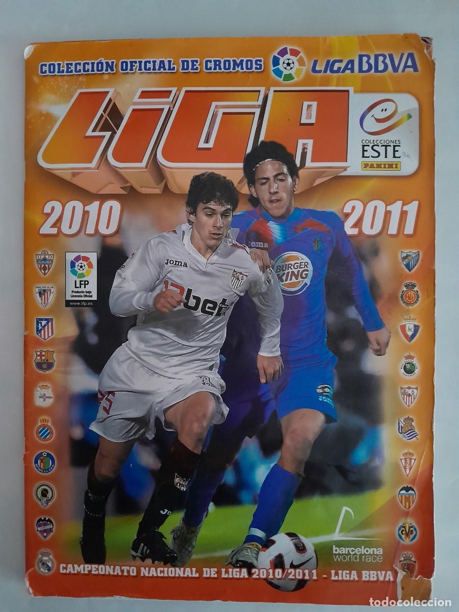 Collectionnisme sportif: ALBUM LIGA FUTBOL 2010 2011 COLECCIONES ESTE 521 CROMOS RV
