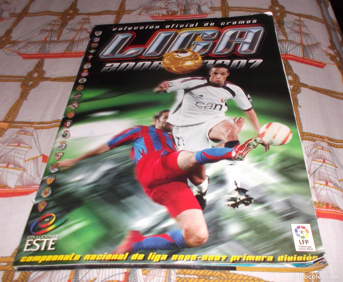 Sports collectibles: album Liga 2006-2007 contiene 191 cromos