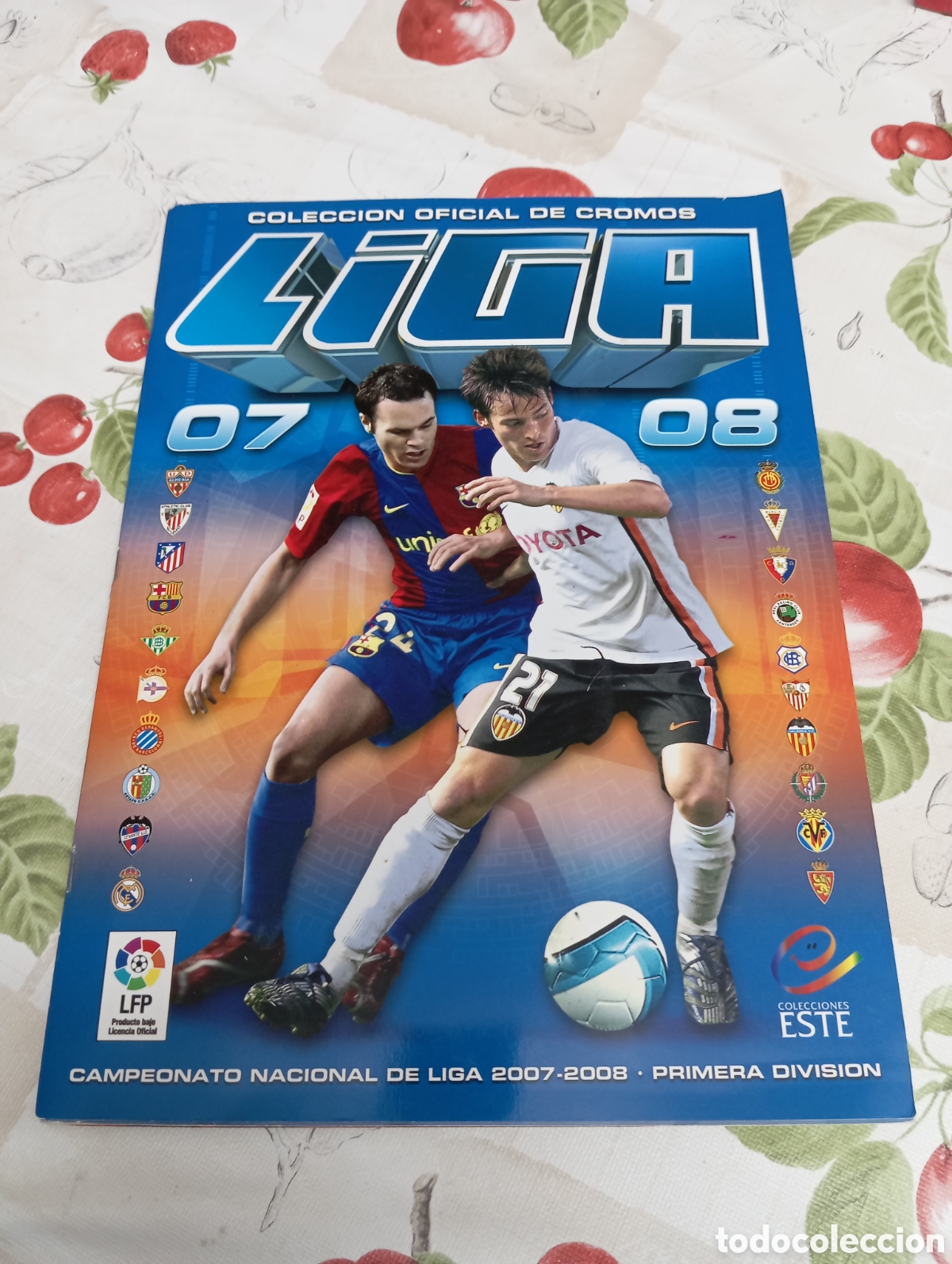 Coleccionismo deportivo: ALBUM COMPLETO 2007 - 2008
