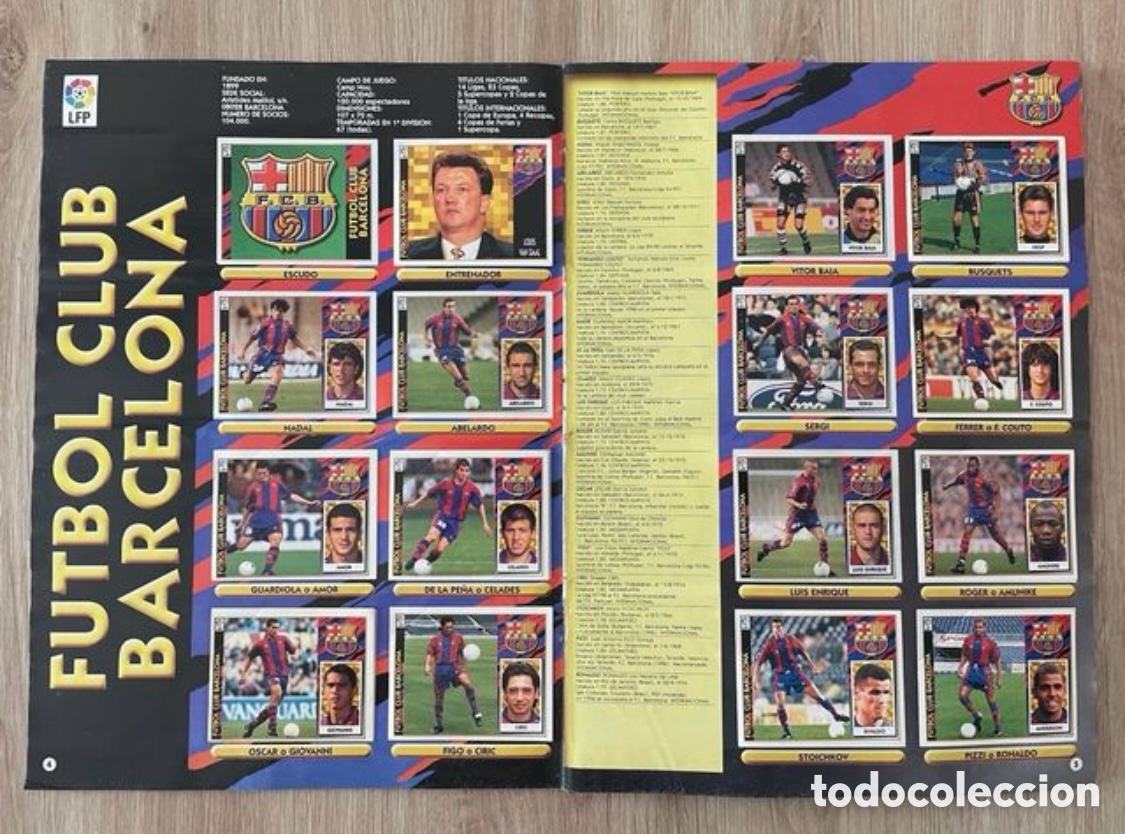 Coleccionismo deportivo: &Aacute;lbum ediciones Este 97/98 - Foto 2