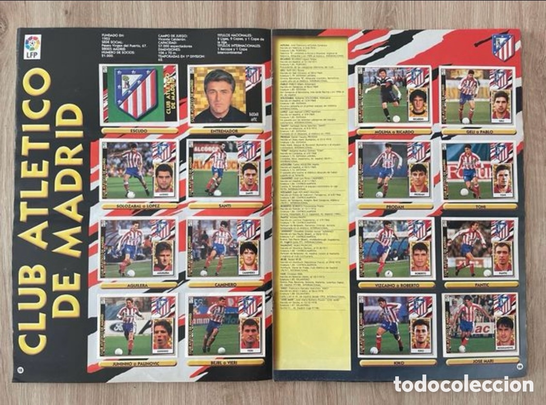 Coleccionismo deportivo: &Aacute;lbum ediciones Este 97/98 - Foto 4