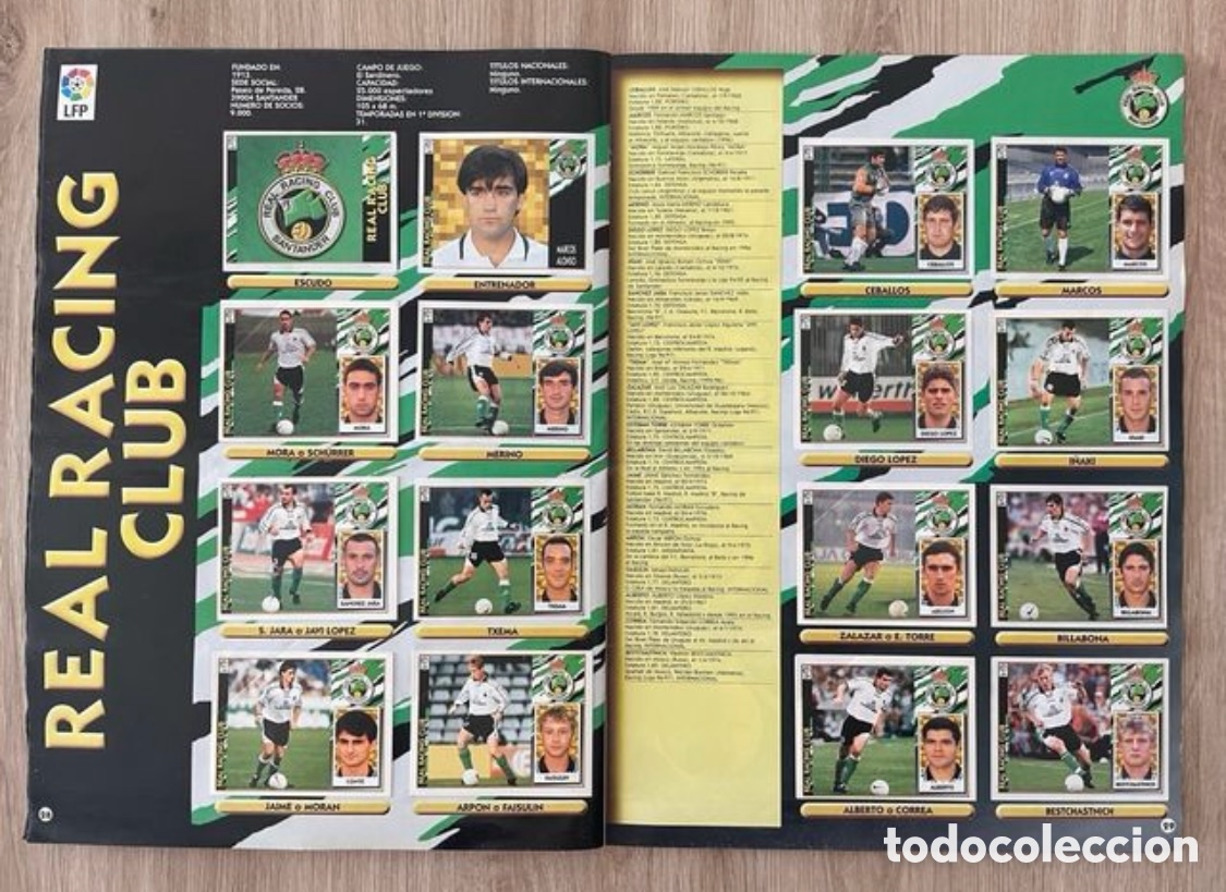 Coleccionismo deportivo: &Aacute;lbum ediciones Este 97/98 - Foto 5