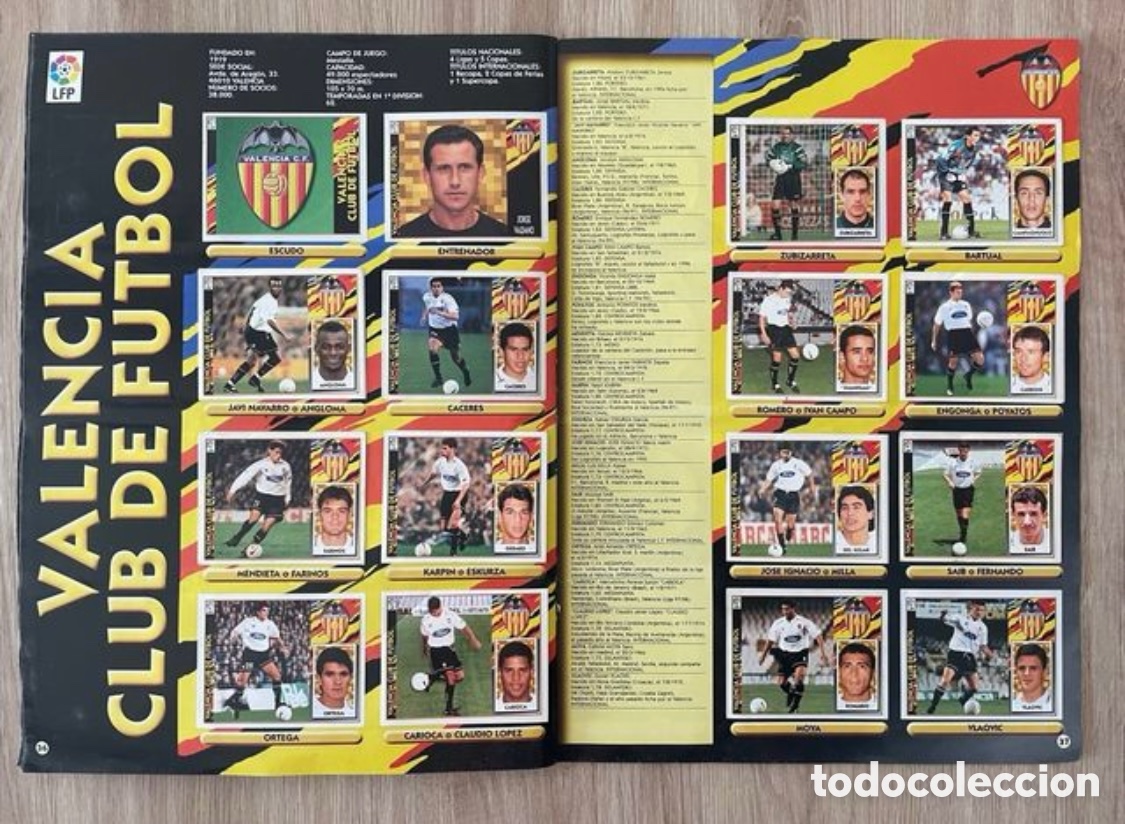 Coleccionismo deportivo: &Aacute;lbum ediciones Este 97/98 - Foto 6