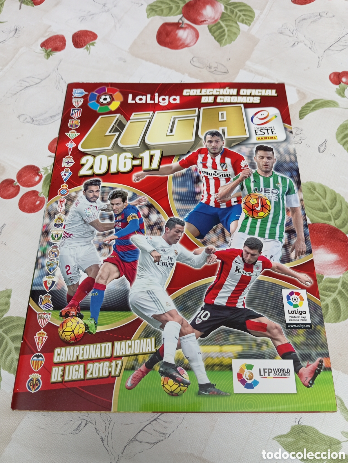 Coleccionismo deportivo: ALBUM VAC&Iacute;O PLANCHA 2016 2017 Liga Este 16 17