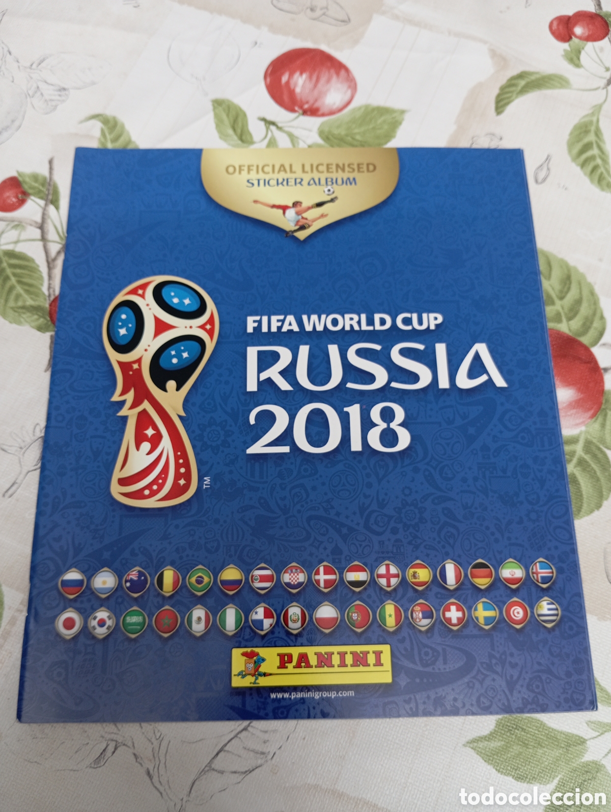 Coleccionismo deportivo: &Aacute;lbum vac&iacute;o plancha Mundial 2018