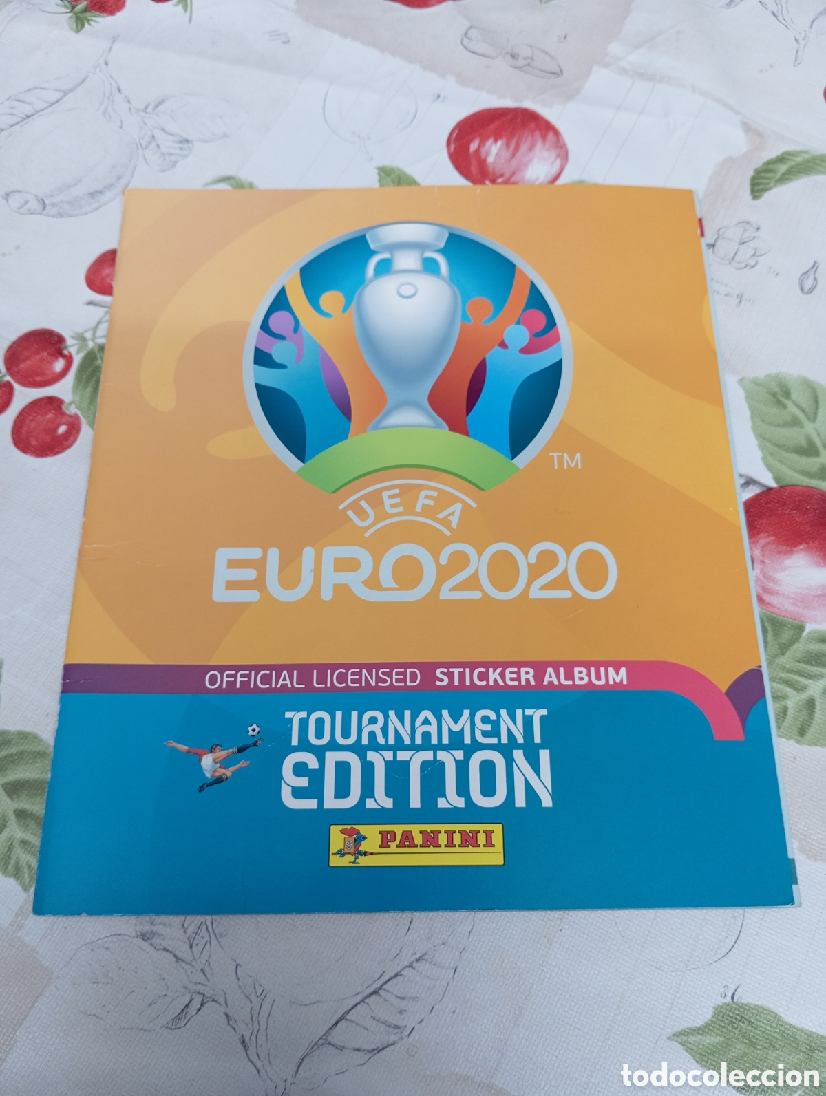 Coleccionismo deportivo: ALBUM VAC&Iacute;O PLANCHA EURO 2020 Panini