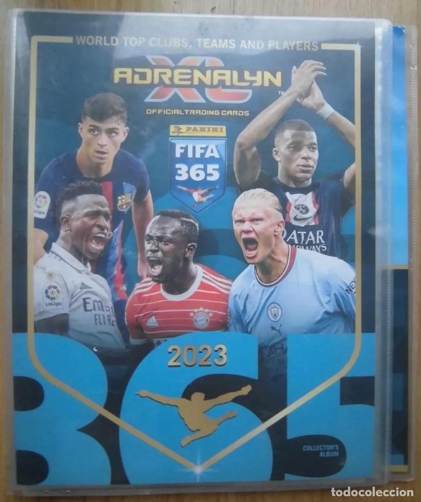 Collezionismo sportivo: Album archivador Adrenalyn XL 2023: FIFA 365, Panini - Contiene 181 cromos