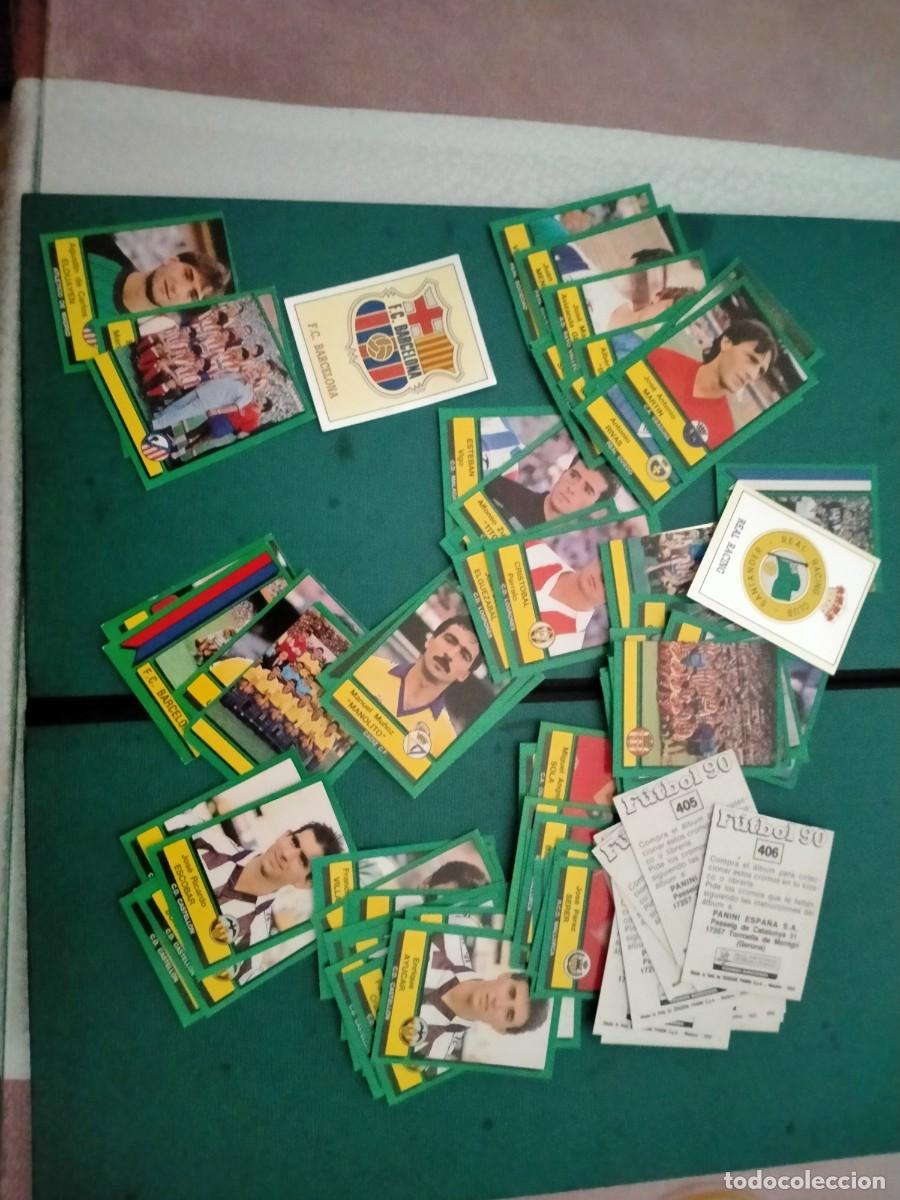 Collezionismo sportivo: cromos de futbol-futbol 90-lote de 95 diferentes