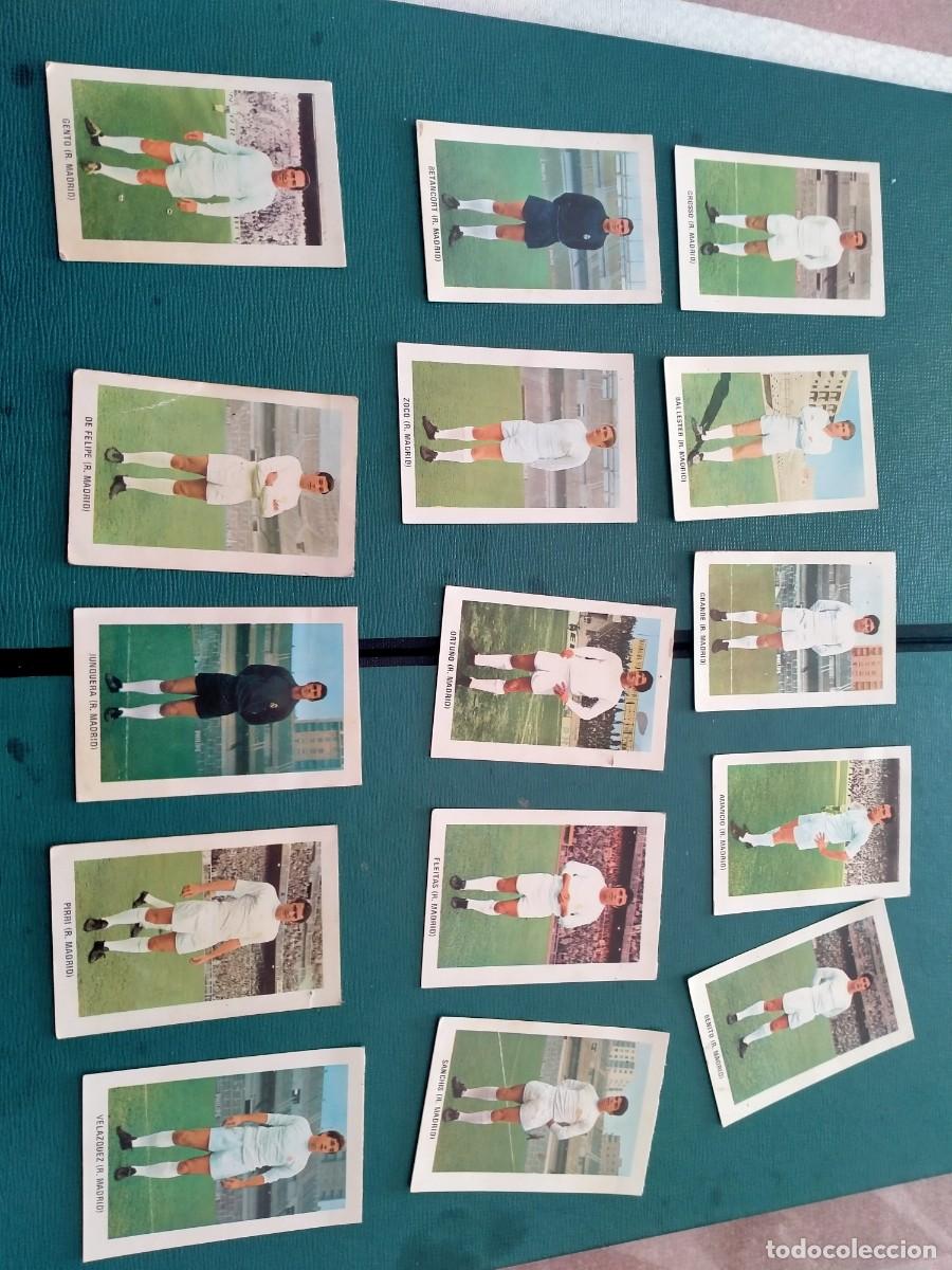 Collezionismo sportivo: cromos de futbol real madrid a&ntilde;os 70