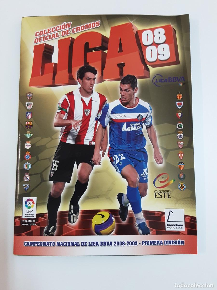 Coleccionismo deportivo: Album cromos futbol liga este 2008 2009 08 09