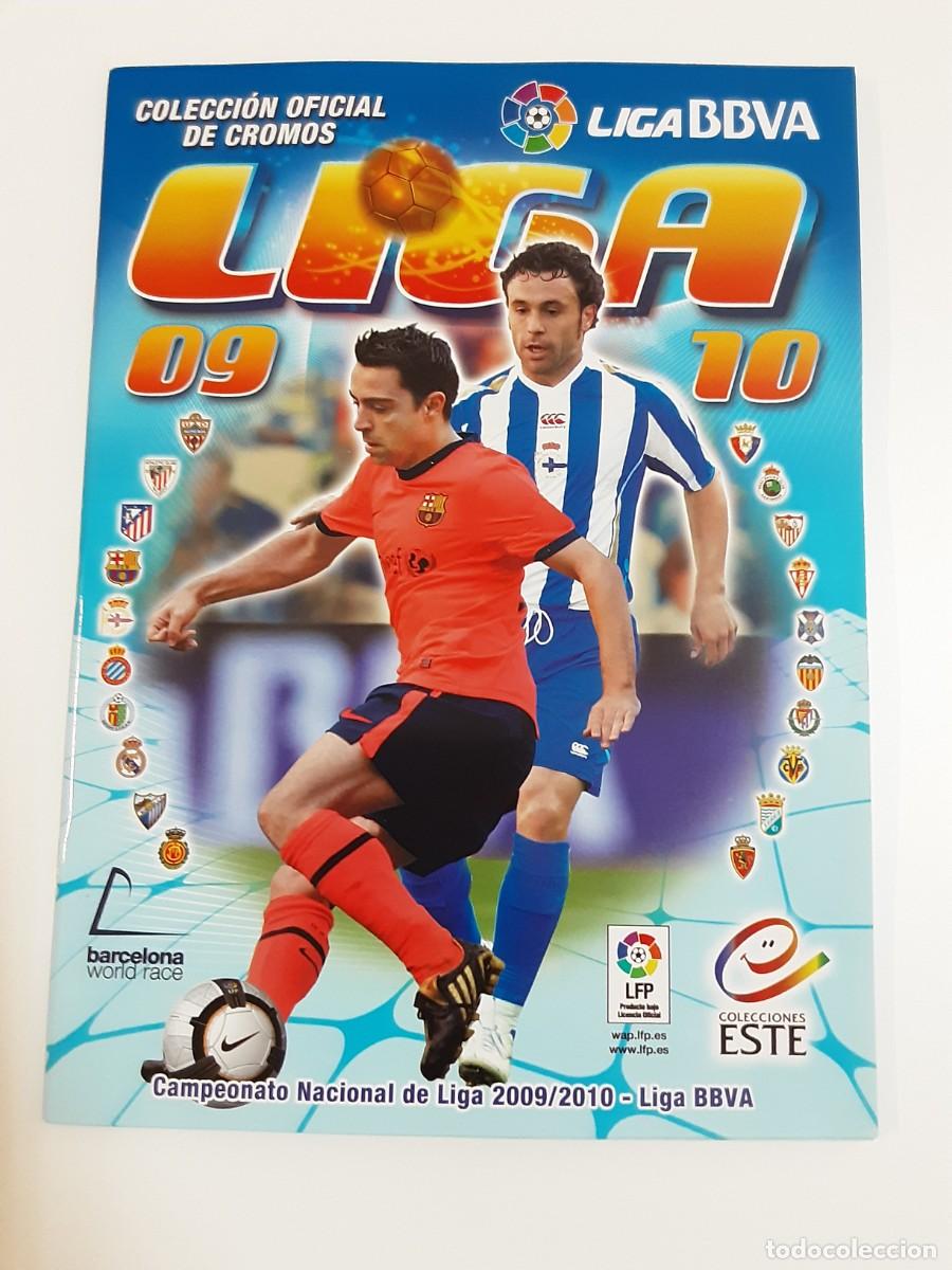 Coleccionismo deportivo: Album cromos futbol liga este 2009 2010 09 10 con Messi