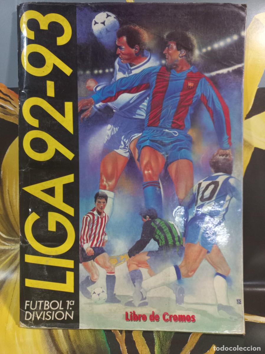 Colecionismo desportivo: ALBUM DE FUTBOL LIGA 1992 1993 LIGA ESTE SOLO LA PORTADA !