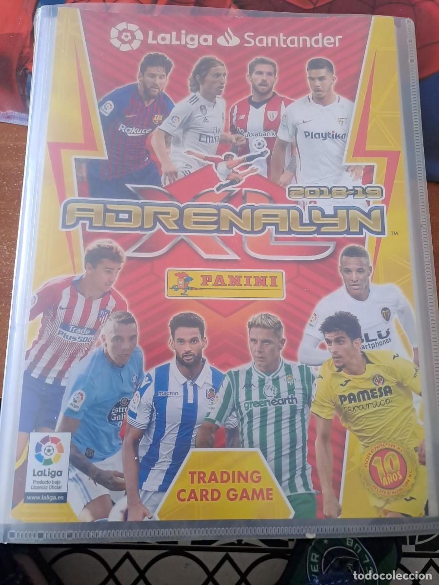 Collezionismo sportivo: ALBUM ARCHIVADOR VACIO ADRENALYN XL 18 19 LIGA 2018 2019 PANINI