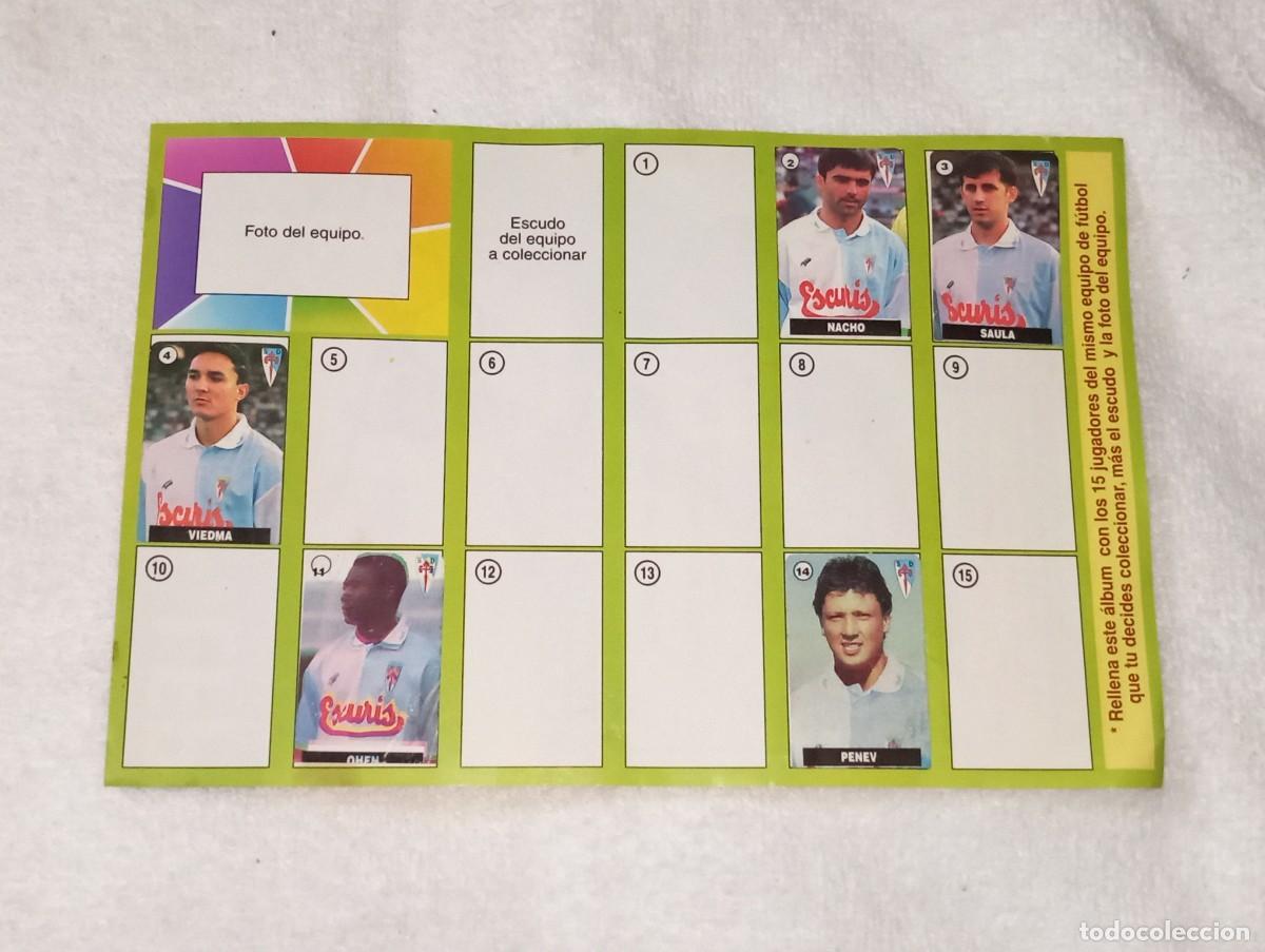 Collezionismo sportivo: ANTIGUO ALBUM DE CROMOS CHICLE FUTBOL LA LIGA DE LAS ESTRELLAS CELTA DE VIGO VIDAL A&Ntilde;O 1996 - 97