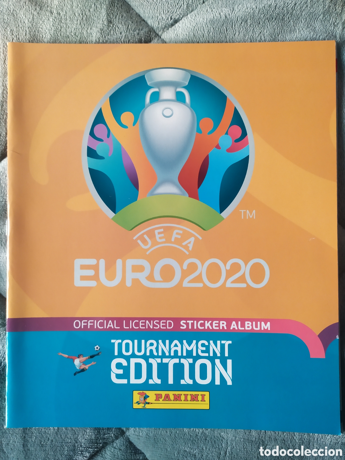 Sports collectibles: &Aacute;lbum UEFA Euro 2020 tournament edition panini nuevo vac&iacute;o plancha