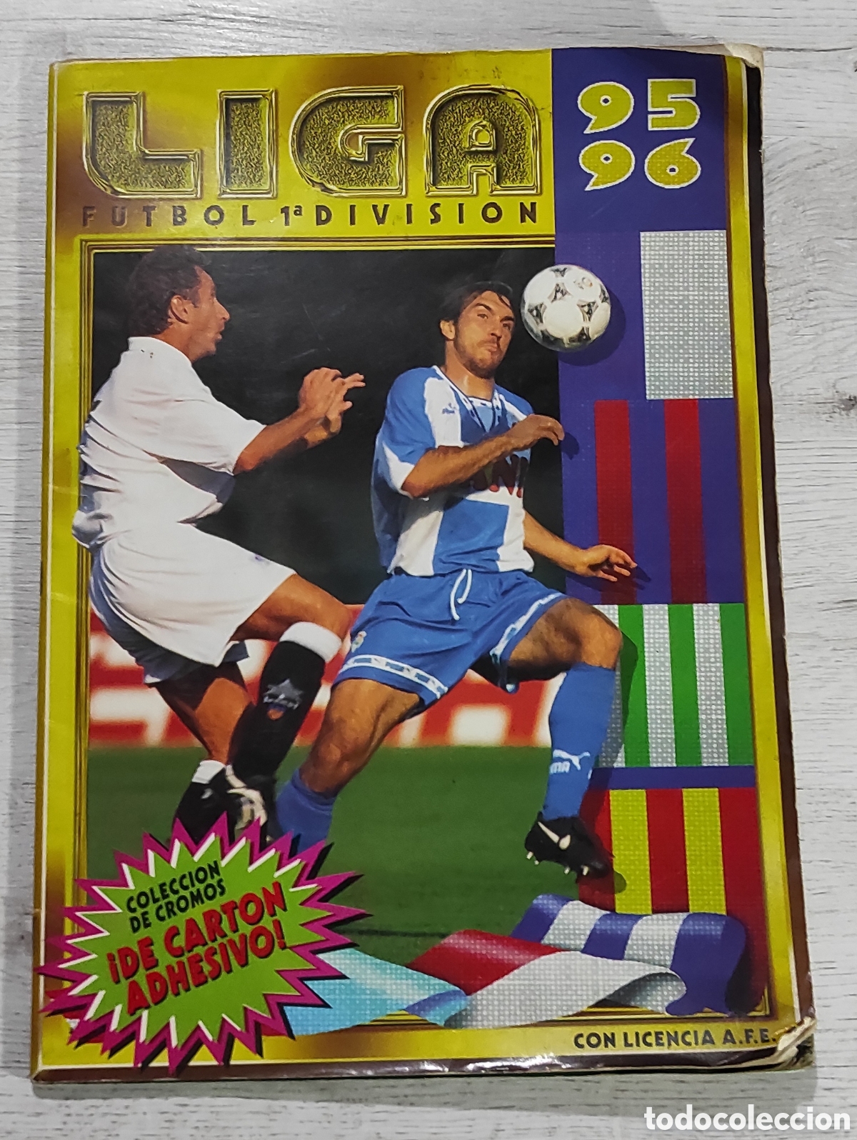Sports collectibles: Album LIGA 95-96 COLECCIONES ESTE 1995-1996