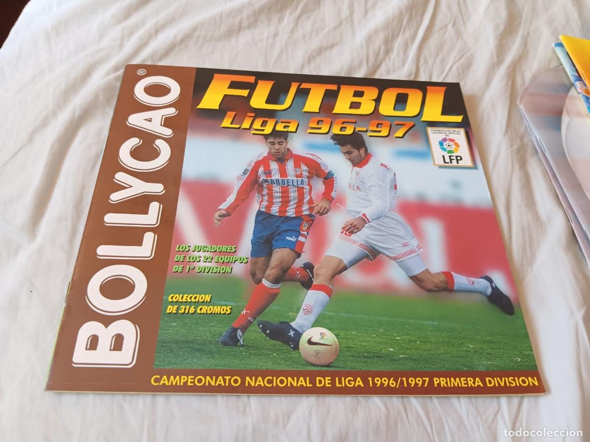 Coleccionismo deportivo: ALBUM FUTBOL 1996-97 DE BOLLYCAO MUY NUEVO